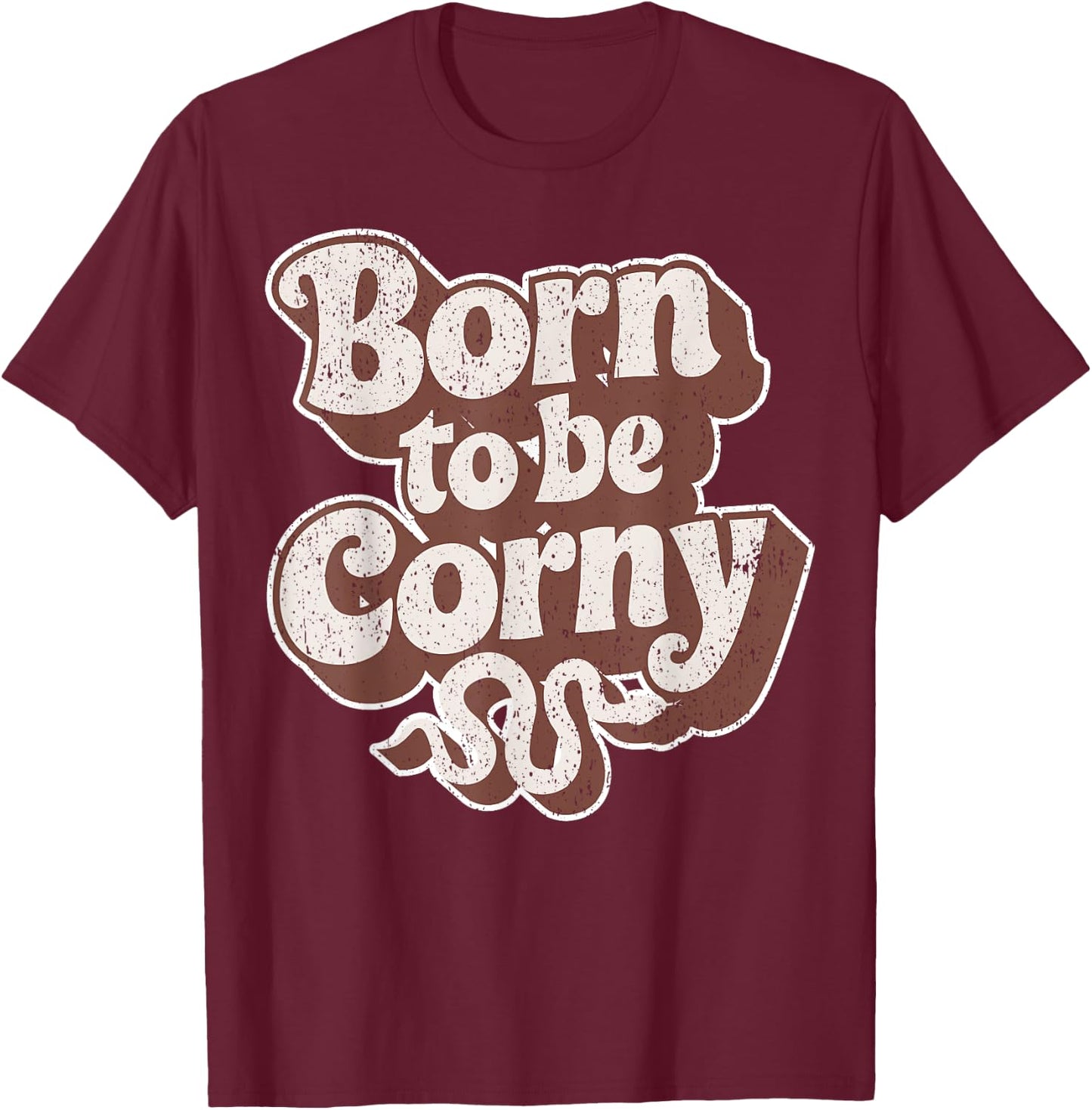 Corn Snake Lover I Funny Corn Snake T-Shirt - T-Shirt | Maroon