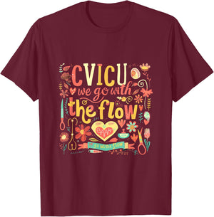 Funny Pun CVICU Nurse Shirt - CVICU T-Shirt - T-Shirt | Maroon