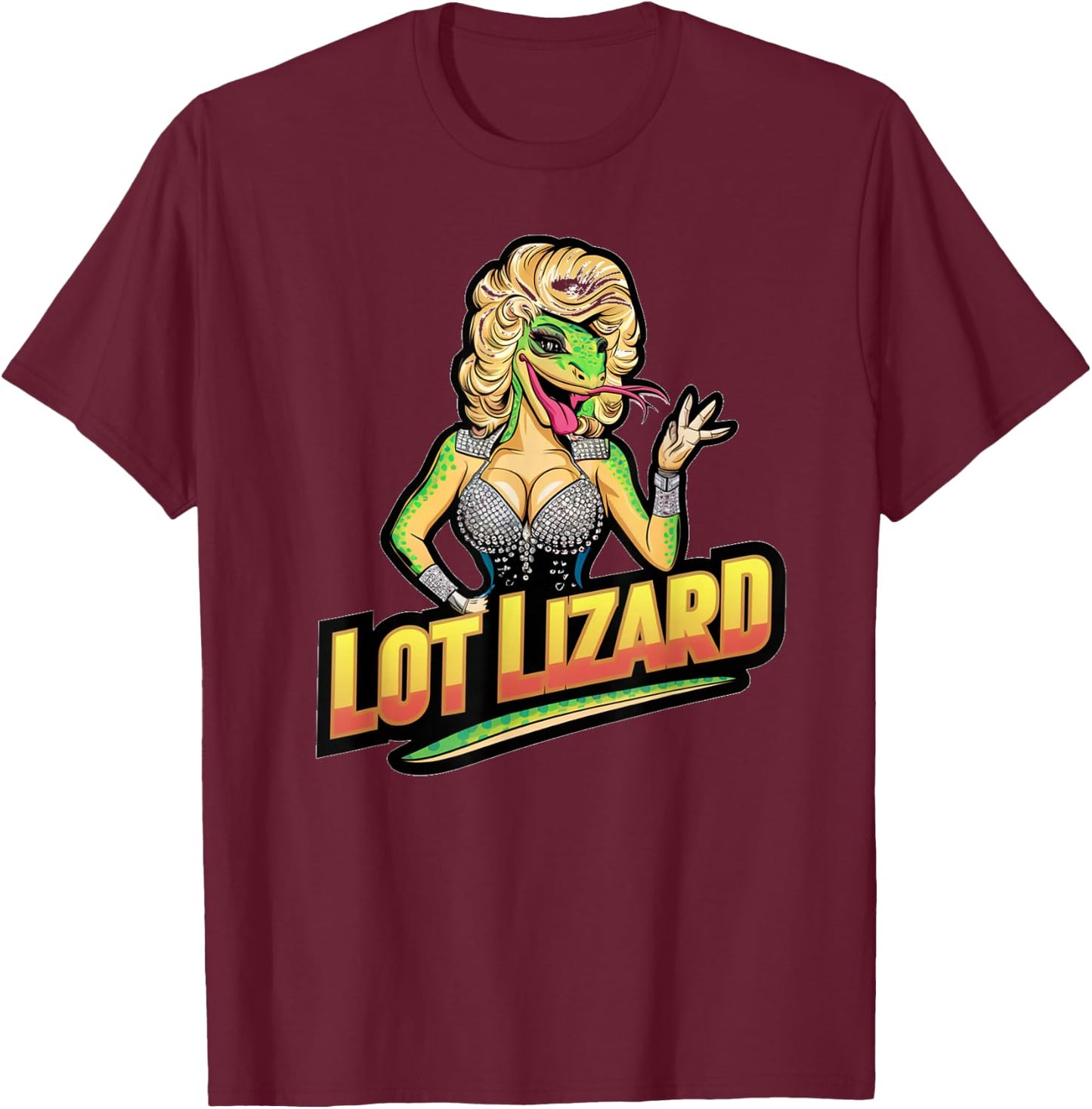 Lot Lizard T-Shirt - T-Shirt | Maroon