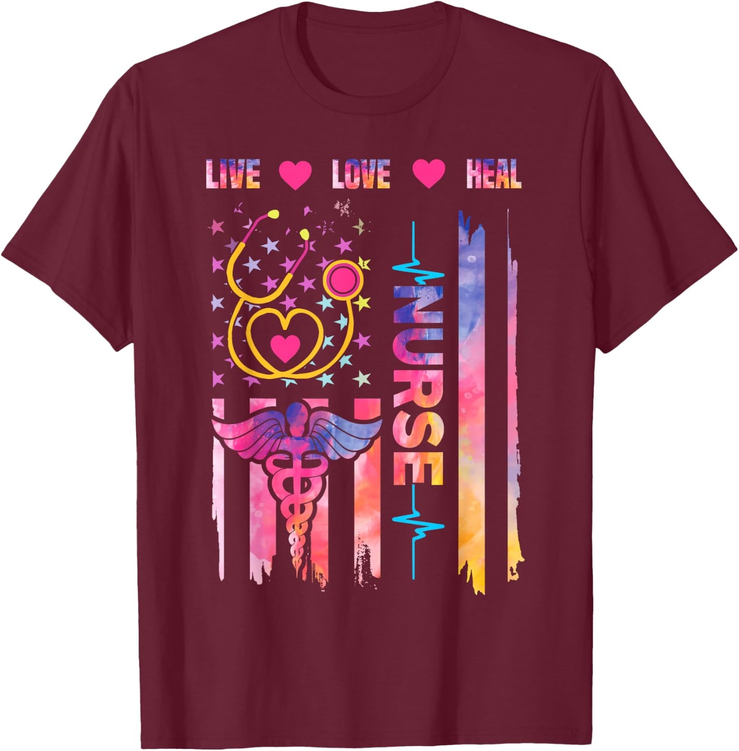 Nurse Week Nurse, Nurse Appreciation Nurse T-Shirt - T-Shirt | Maroon