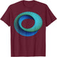 Umbilic Torus Mobius Band Calculus Science Engineering Math T-Shirt - T-Shirt | Maroon
