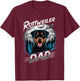 Funny Rottweiler Dad Best Rottie Daddy Ever Father's Day T-Shirt - T-Shirt | Maroon