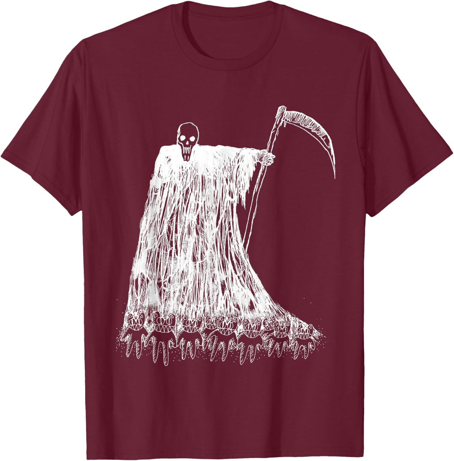 Graphic Radiomusic Vaporware Classic Art Halloween Outfits T-Shirt - T-Shirt | Maroon