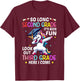 So Long 2nd Grade 3rd Grade Here I Come Unicorn Graduation T-Shirt - T-Shirt | Maroon