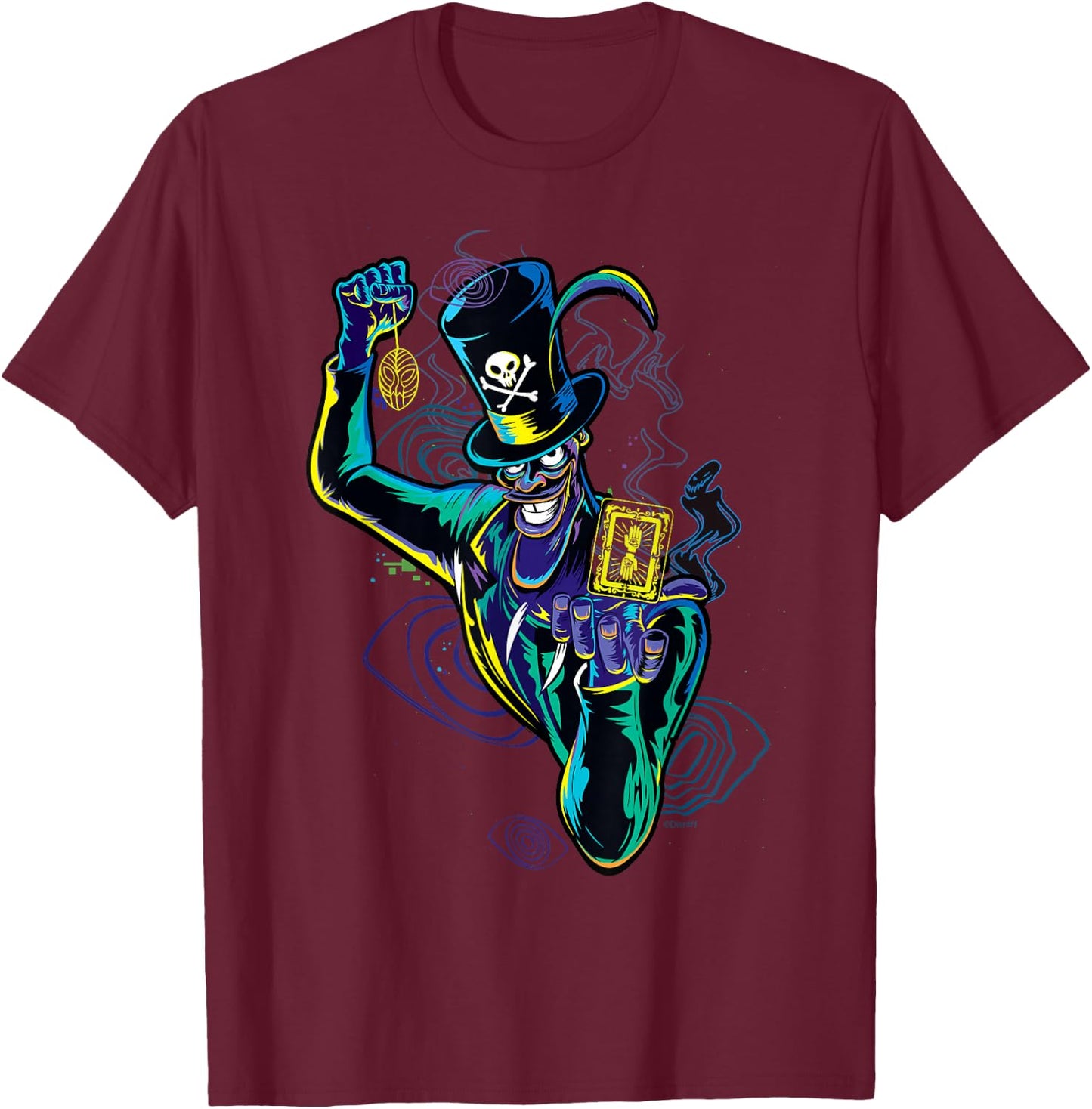 Disney Villains Dr. Facilier Voodoo Magic T-Shirt - T-Shirt | Maroon
