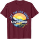 Let the 5th Grade Adventure Begin Fifth Grade Teacher Women Girls Kids T-Shirt - T-Shirt | Maroon