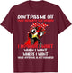 Chicken Don’t Piss Me Off I’m A Grumpy Old Woman T-Shirt - T-Shirt | Maroon