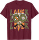 Loser Lover Drip Heart Olive Green 5s Matching Women T-Shirt - T-Shirt | Maroon