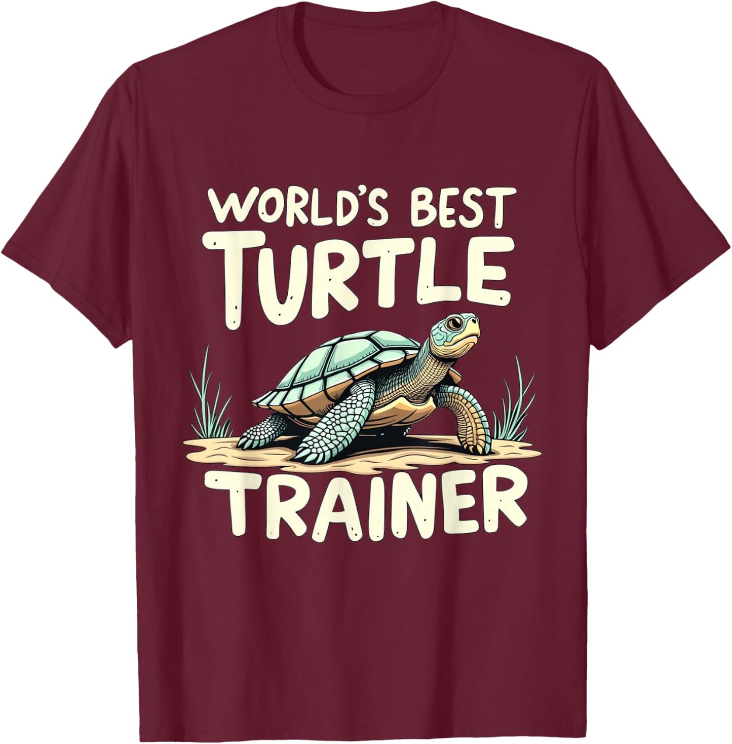 Ultimate Turtle Trainer Enthusiasts Apparel T-Shirt - T-Shirt | Maroon