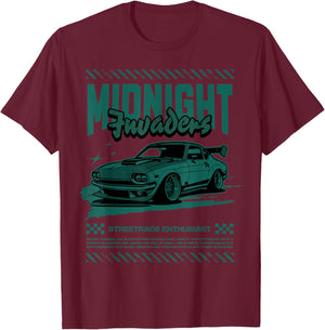 Midnight Invaders Oxidized Green 4s Matching Women T-Shirt - T-Shirt | Maroon