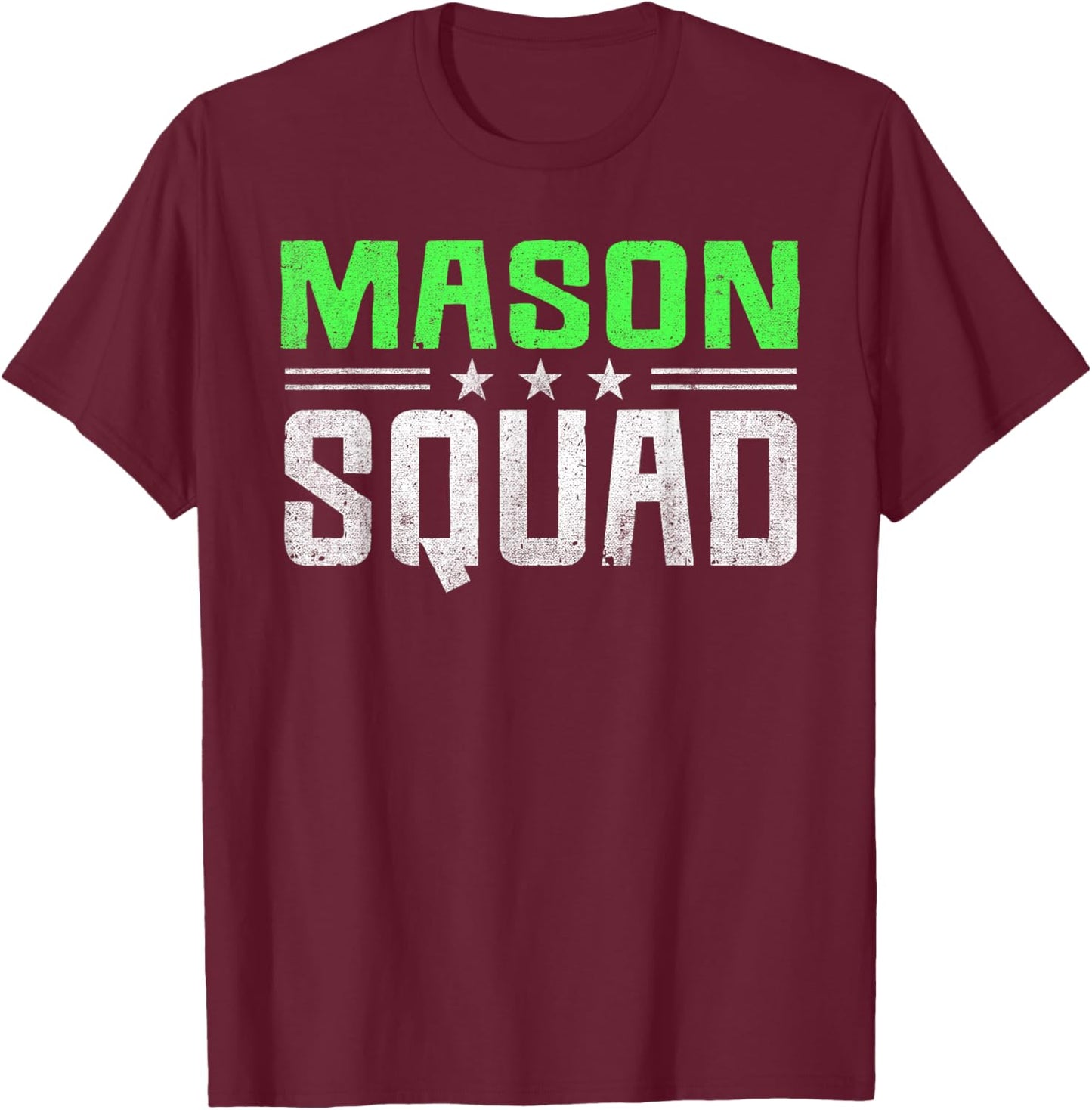Funny Profession Quote Mason T-Shirt - T-Shirt | Maroon