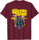 Marvel Avengers Doctor Strange Vintage Retro Comic 1963 T-Shirt - T-Shirt | Maroon