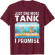 Just One More Tank - Fishkeeper Fishkeeping Fish Tank Lover T-Shirt - T-Shirt | Maroon