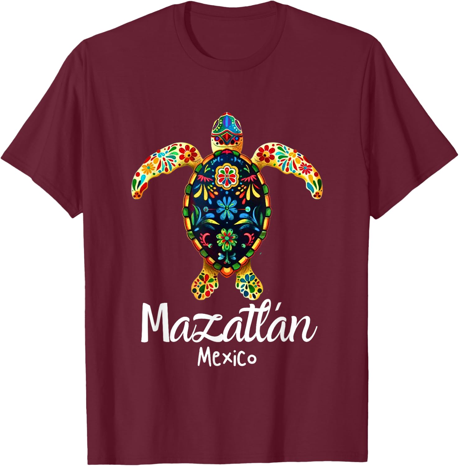 Mexico Mazatlán Souvenir / Mazatlán T-Shirt - T-Shirt | Maroon