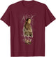 Stranger Things 4 Max Portrait Turn Around T-Shirt - T-Shirt | Maroon