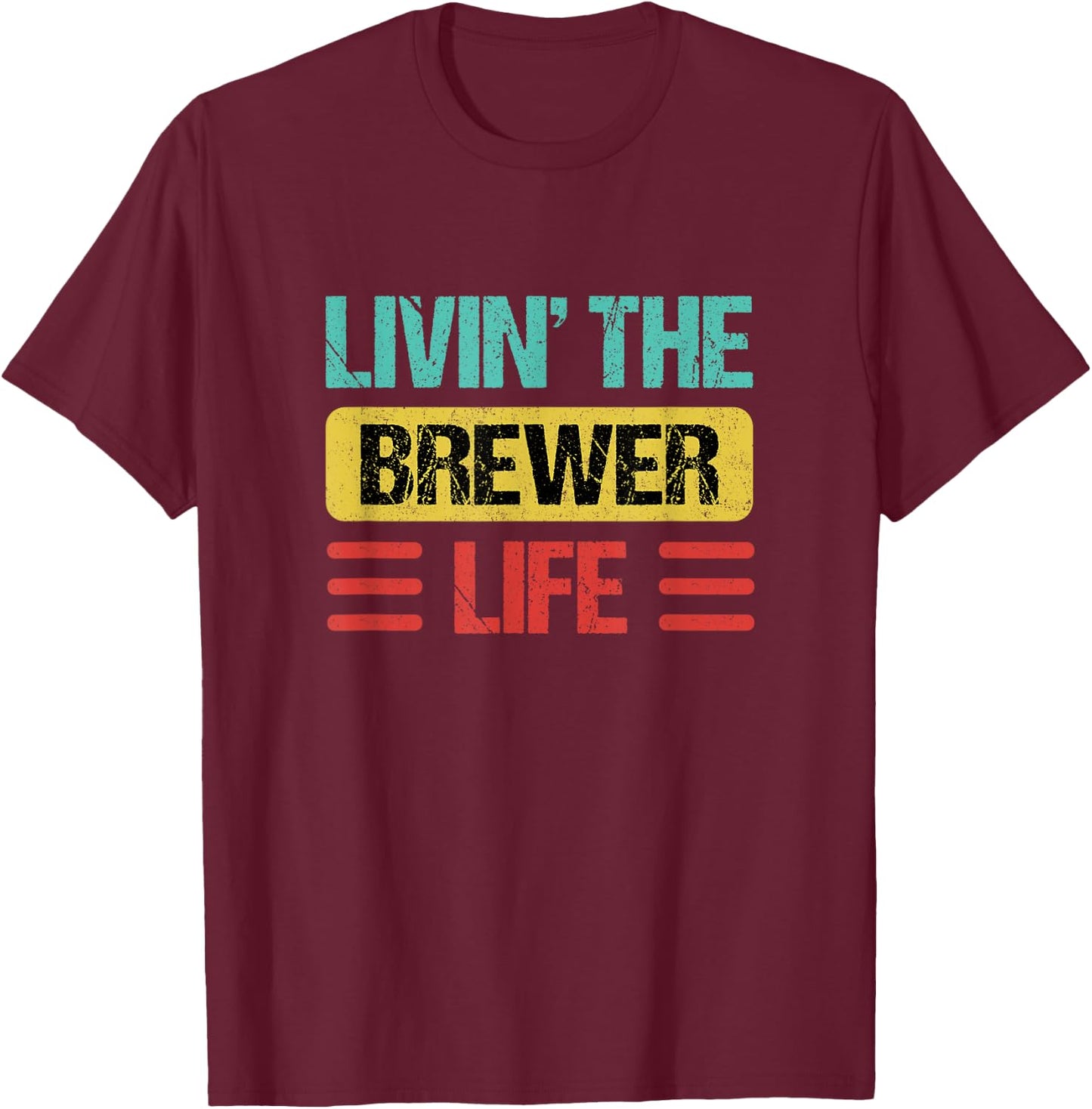 Brewer T-Shirt - T-Shirt | Maroon