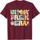 In My Pre-K Era Girl Back To School Cute PreSchool Teacher T-Shirt - T-Shirt | Maroon