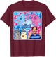 Blue's Clues & You Character Box Up T-Shirt - T-Shirt | Maroon