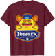 Fuggler Funny Ugly Monsters Grin Grin T-Shirt - T-Shirt | Maroon