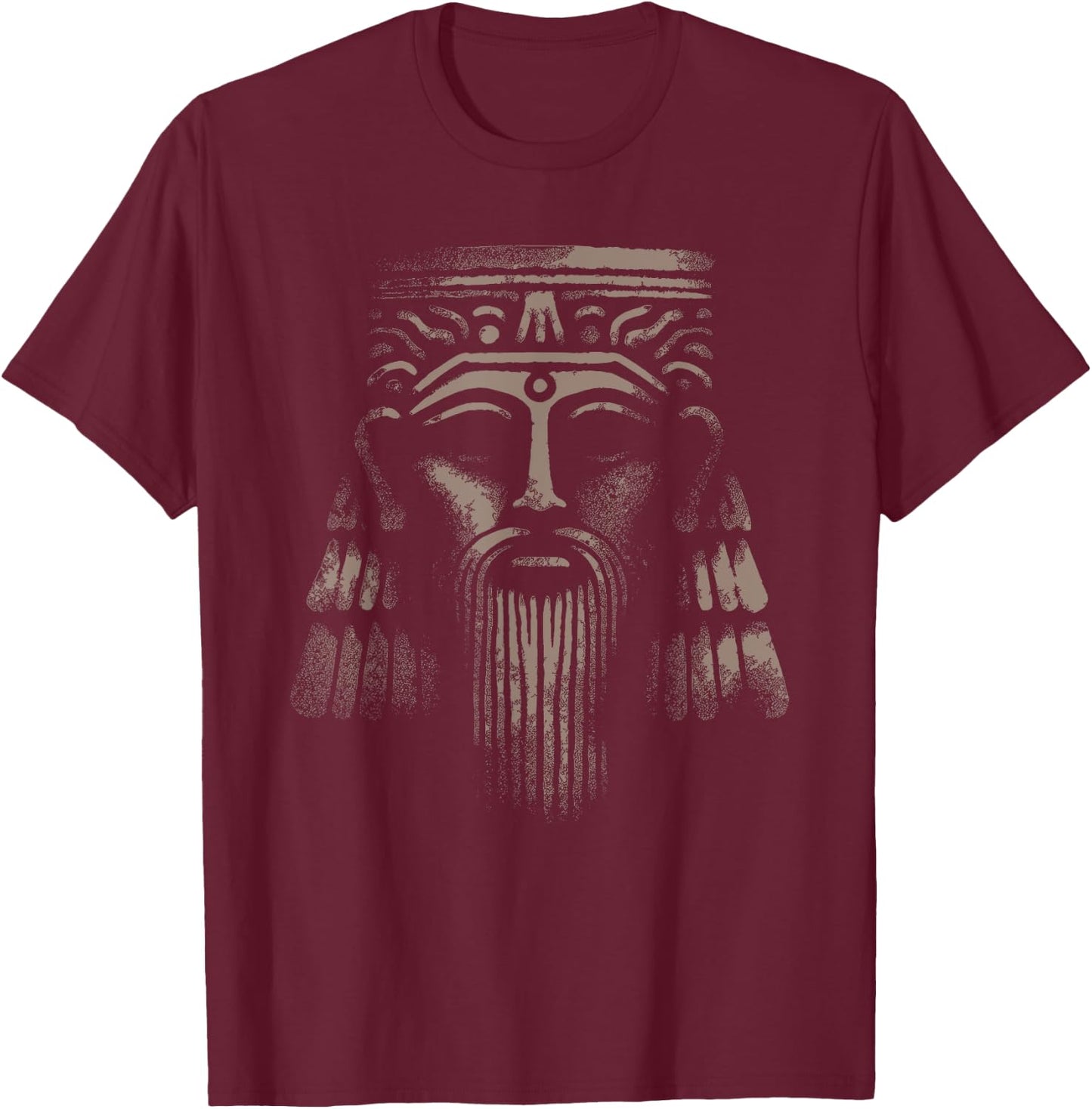 God Ancient Annunaki Gifts -Adults Black Short Sleeve Modern Lightweight Anunnaki Graphic Small T-Shirt - T-Shirt | Maroon