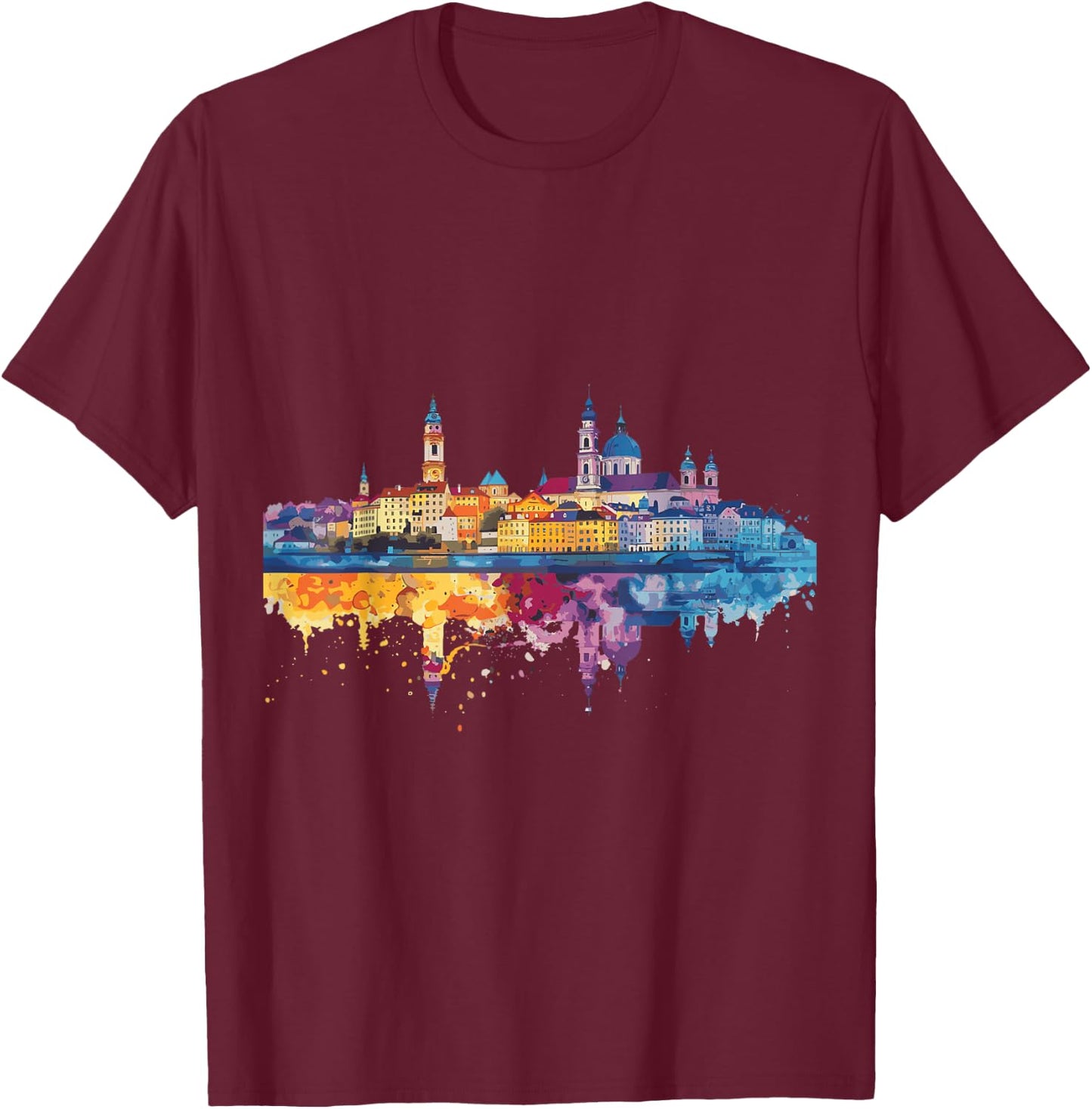 Passau T-Shirt - T-Shirt | Maroon