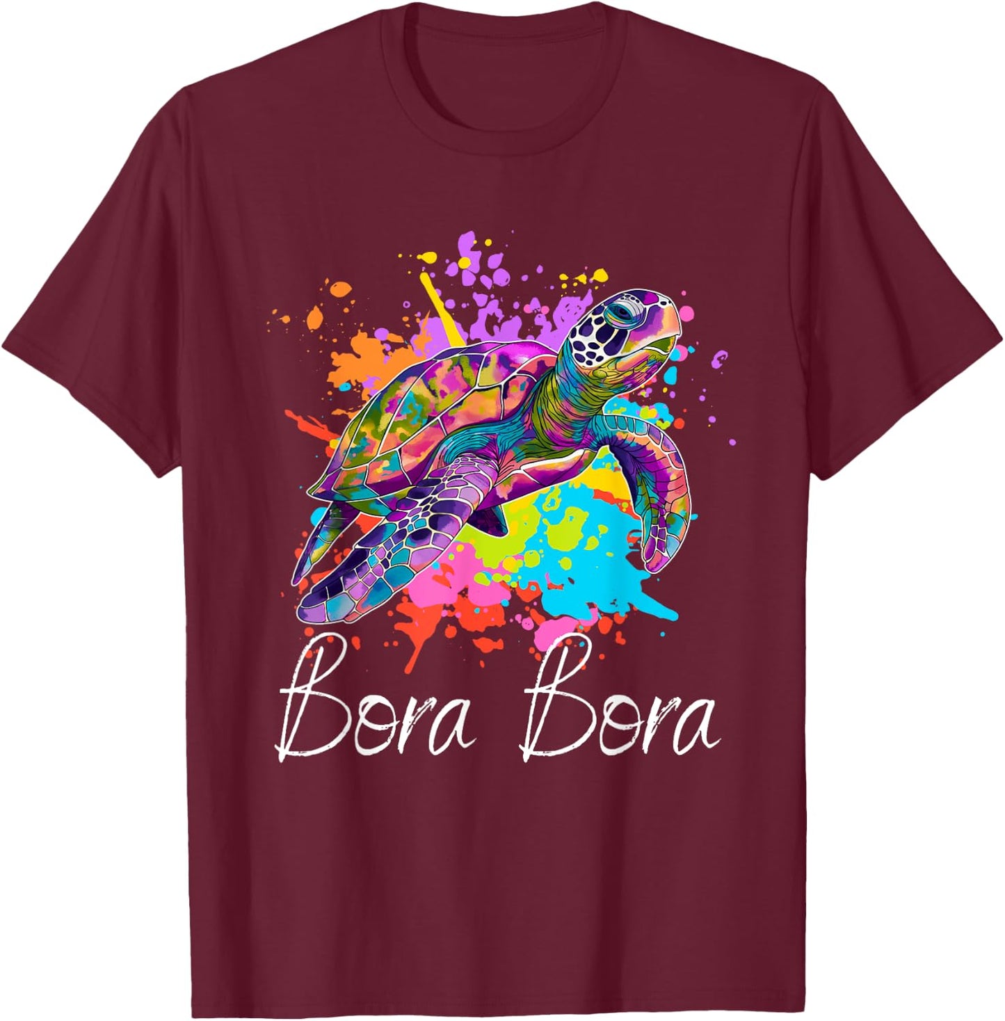 French Polynesia Bora Bora T-Shirt - T-Shirt | Maroon