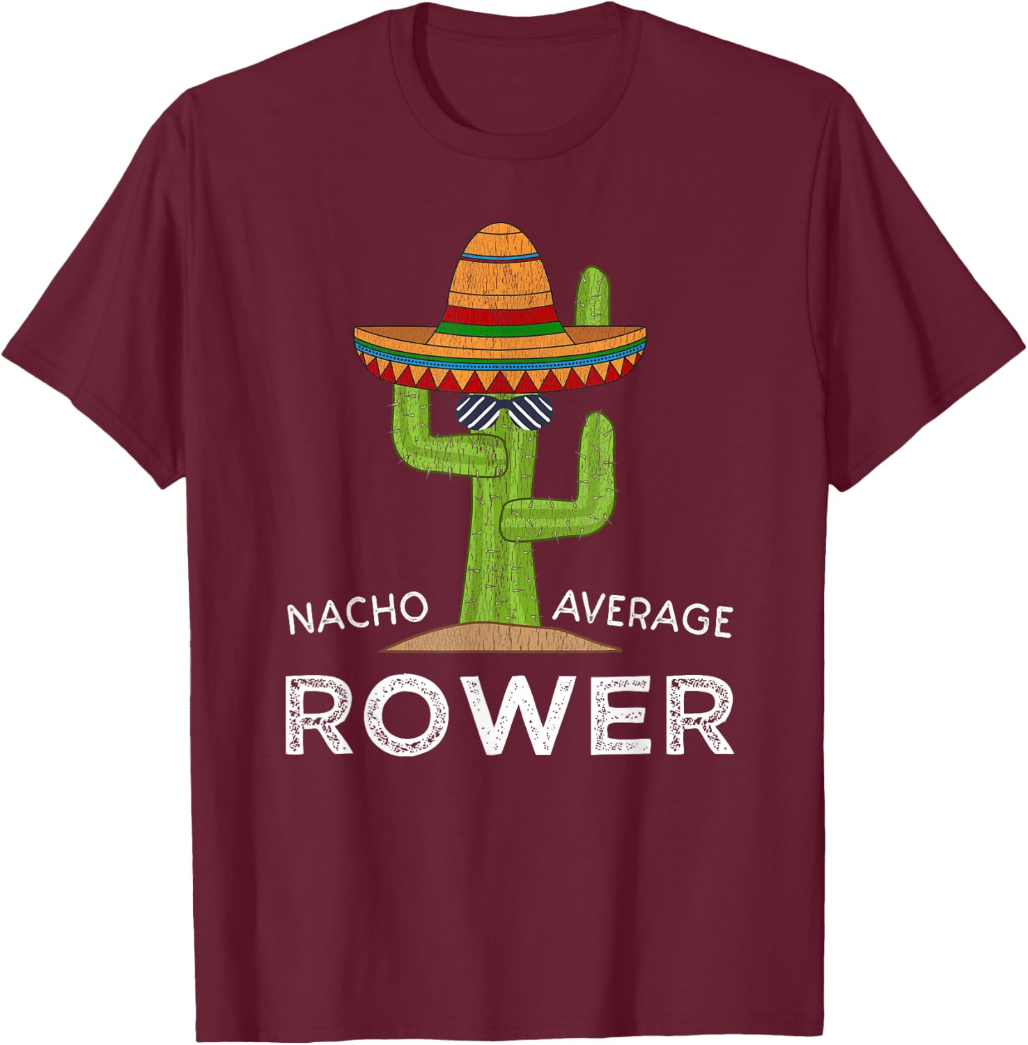 Fun Hilarious Rower Humor Saying | Funny Crew Team Rowing T-Shirt - T-Shirt | Maroon