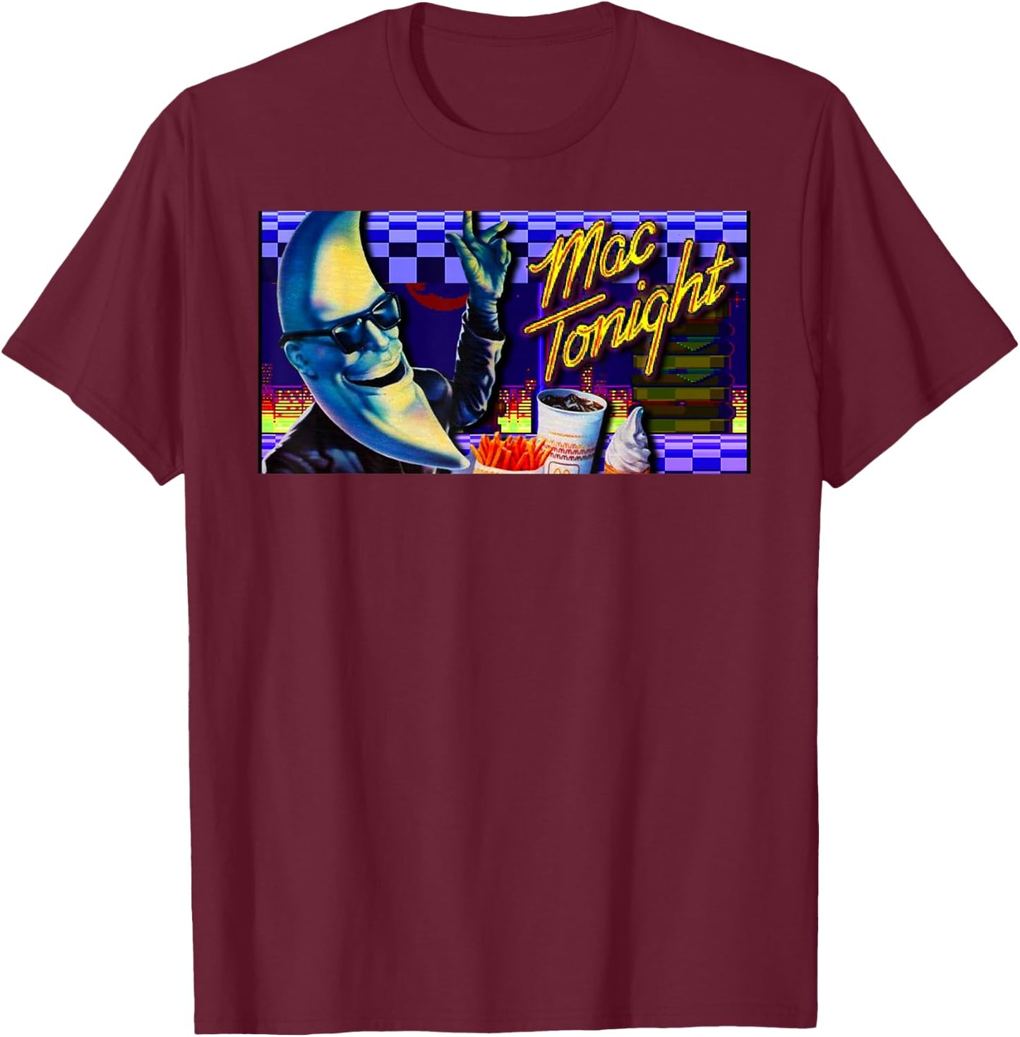 Mac Tonight T-Shirt - T-Shirt | Maroon