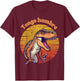 Tengo Hambre I'm Hungry Funny Spanish T-Rex Scary Dinosaur T-Shirt - T-Shirt | Maroon