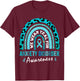 In May We Wear Teal for Anxiety Disorder Awareness T-Shirt - T-Shirt | Maroon