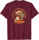 Peanuts - Spike Tucson Arizona Relaxing in Desert T-Shirt - T-Shirt | Maroon