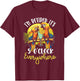 I'm Retired - It's 5 o'clock Everywhere - 5 oclock somewhere T-Shirt - T-Shirt | Maroon
