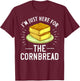 Cornbread Funny Gluten Free T-Shirt - T-Shirt | Maroon