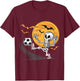 Soccer Skeleton Halloween Men Boys Soccer Player Halloween T-Shirt - T-Shirt | Maroon