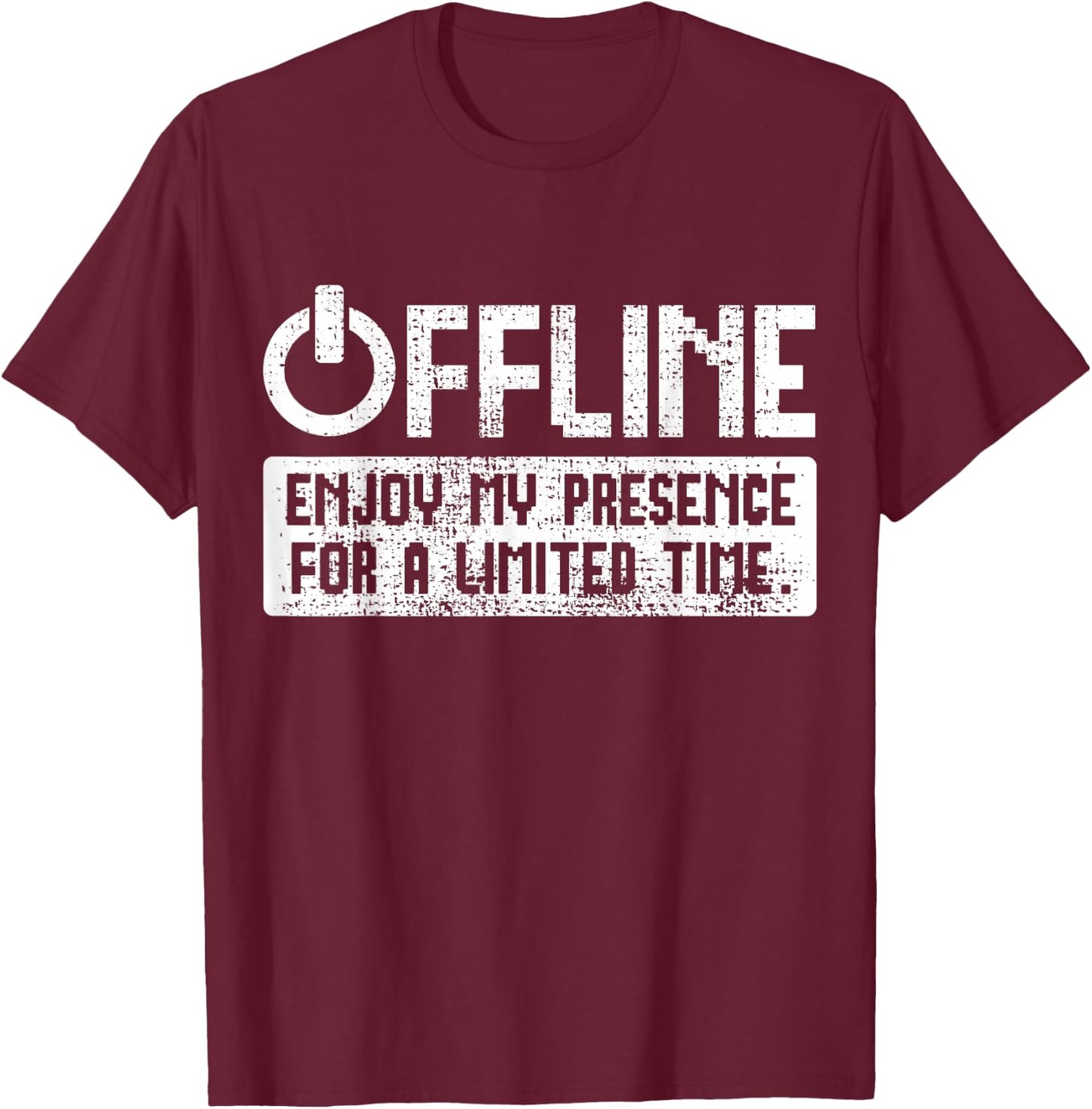Gamer Gaming Video Games T-Shirt - T-Shirt | Maroon