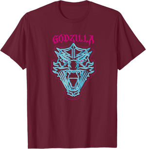 Heavy Metal Godzilla Officially Licensed T-Shirt - T-Shirt | Maroon