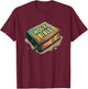 Cool Holy Bible Book Costume for Man and Woman T-Shirt - T-Shirt | Maroon