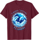 Cute Ocean Dolphin Lovers Tarpon Springs Florida Vacation T-Shirt - T-Shirt | Maroon