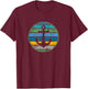Retro I'm Sailing - Vintage Anchor For Captain Of Sailing T-Shirt - T-Shirt | Maroon