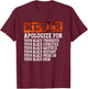 Never Apologize Black History Month BLM Melanin Pride Africa T-Shirt - T-Shirt | Maroon