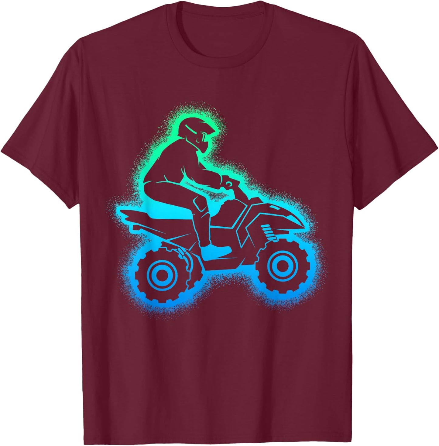 4 Wheeler Quad Boys Kids Men T-Shirt - T-Shirt | Maroon