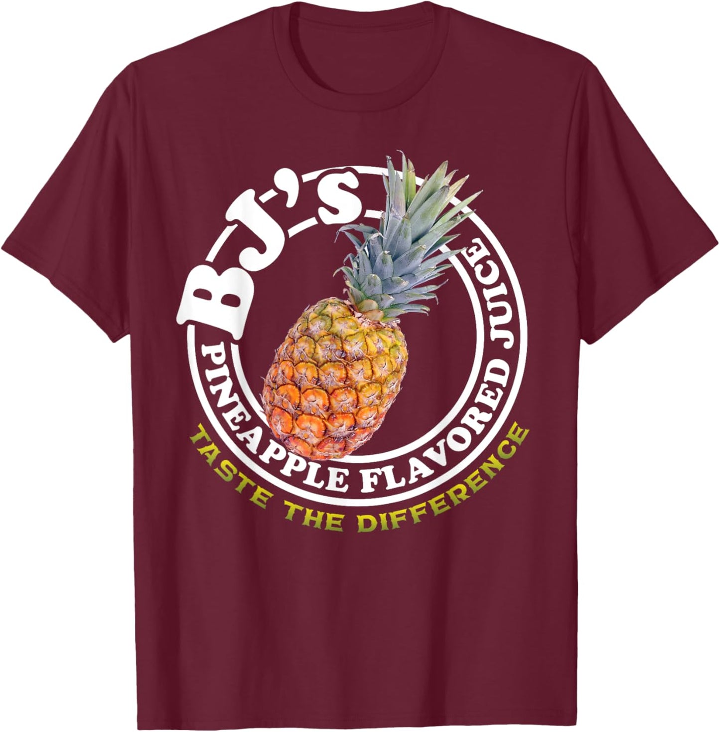 Funny Adult Humor Joke Pineapple Shirt Gift T-Shirt - T-Shirt | Maroon
