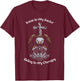Jesus Is My Savior Riding Is My Therapy Christian Biker T-Shirt - T-Shirt | Maroon