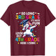 So Long 3rd Grade Graduation 4th Grade Here I Come 2024 T-Shirt - T-Shirt | Maroon