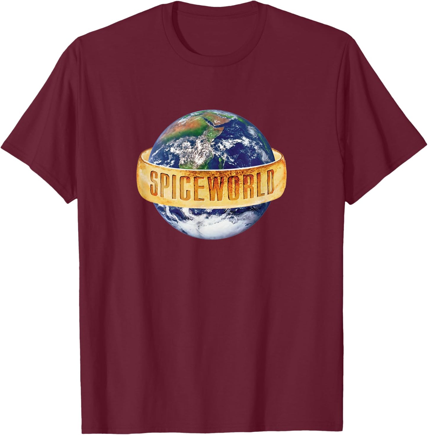 Official Spice Girls Spice World T-Shirt - T-Shirt | Maroon