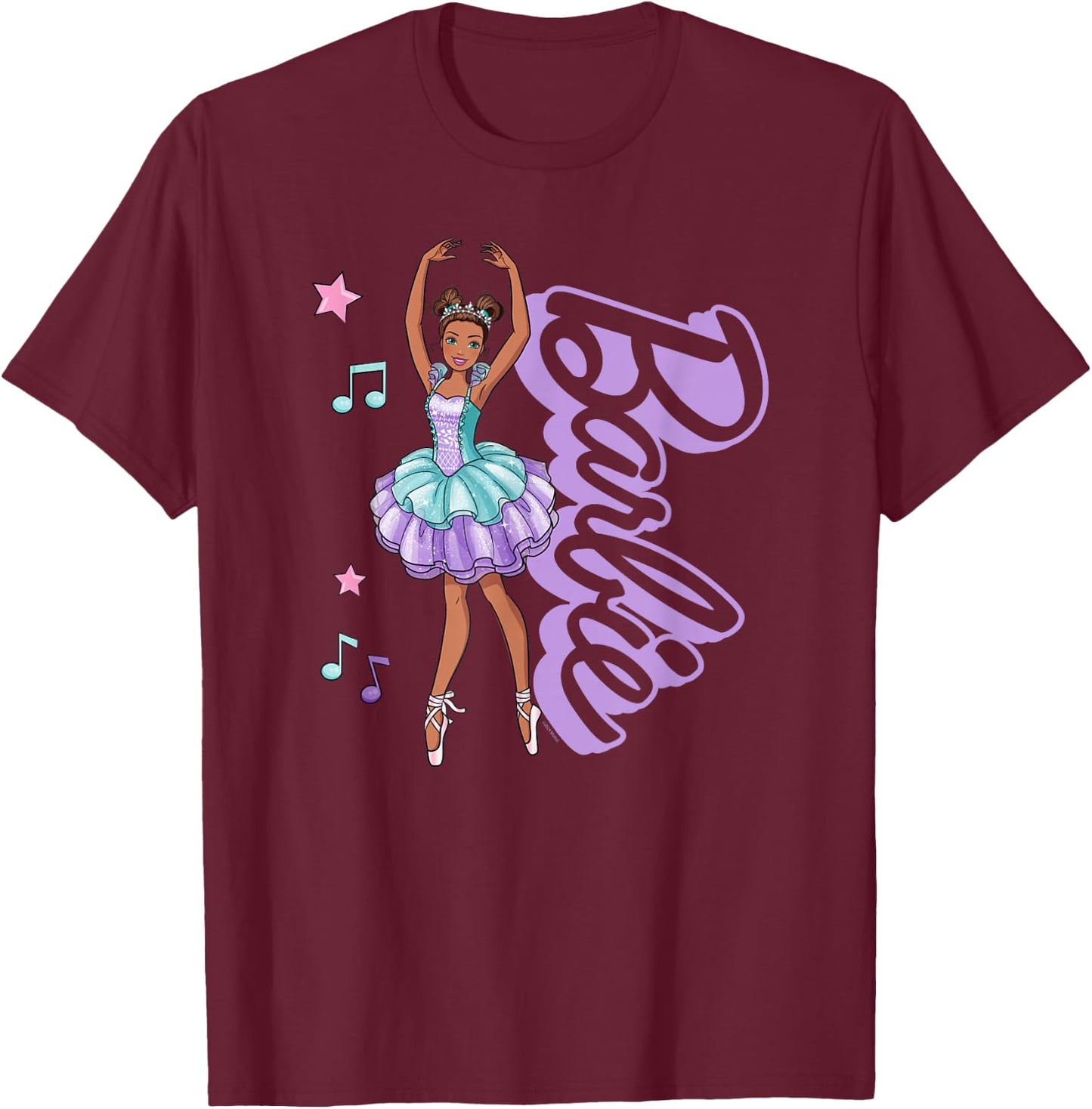 Barbie - Barbie Ballerina - Ballet Love T-Shirt - T-Shirt | Maroon