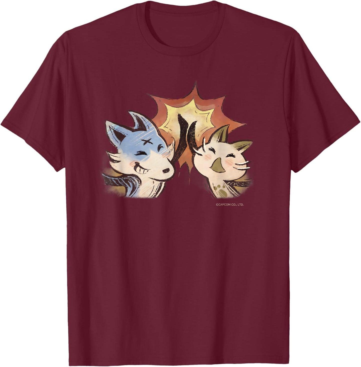 Monster Hunter Rise: Sunbreak We did it! T-Shirt - T-Shirt | Maroon