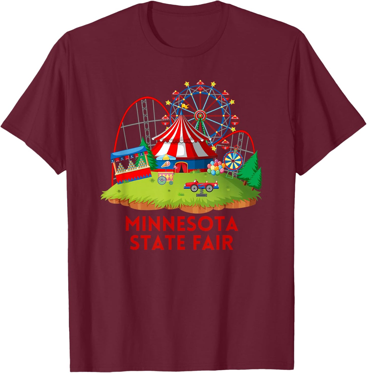 Minnesota State Fair T-Shirt - T-Shirt | Maroon