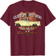 55 56 57 Chevys Truck T-Shirt - T-Shirt | Maroon