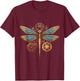 Dragonfly Steam Punk Insect Art Engineer Steampunk Dragonfly T-Shirt - T-Shirt | Maroon